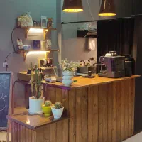 کانتر چوبی بار کافی شاپ