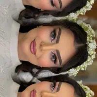 عروس از ۱۲،میکاپ و شنیونvip سه تومن ،رنگ و مش|خدمات زیبایی و سلامت|کرج, حصارک پایین|دیوار