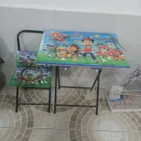 میز تحریر و صندلی فرش1.5×۲ هرسه با هم 130|مبلمان خانگی و میز عسلی|سقز, |دیوار