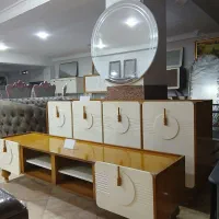 آینه و کنسول و میز تلویزیون