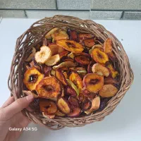 لواشک خونگی  و  میوه خشک