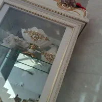 ویترین«نو» سفیدو طلایی|بوفه، ویترین، کنسول|بابا حیدر, |دیوار