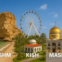 تور مشهد کیش قشم به صورت نقد و اقساط