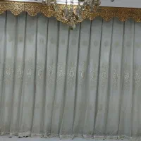 پرده  در حد نو به متراژ  3/۷۵|پرده، رانر، رومیزی|شهریار, شهرک وائین|دیوار