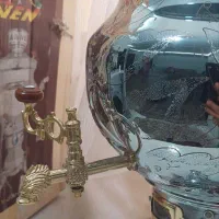 سماور گازی قلم زنی وین|سماور، چای‌ساز، قهوه‌ساز|قرچک, میرزائی جنوبی|دیوار