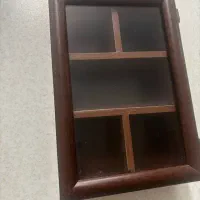 جعبه چوبی مناسب روی میز جهت قهوه و چای