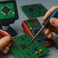تعمیرات تخصصی بردهای الکترونیک یخچال و کولر گازی