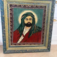 تابلو عرش دست بافت حضرت علی