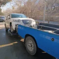 امداد خودرو یدک کش خودرو بر جرثقیل