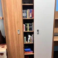 میزتحریروکمد آپادانا مدل فلورانس کتابخانه مدل کالج