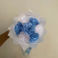 دسته گل ربانی(مصنوعی)|گل مصنوعی|قائن, |دیوار