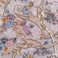 دوتخته فرش شاه پریون ۱۵۰۰ شانه تراکم ۴۵۰۰