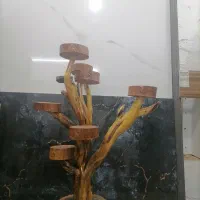 دکوری تزیبنی استند چوبی ،جاشمعی ،استند گل|صنایع دستی و سایر لوازم تزئینی|یزد, |دیوار