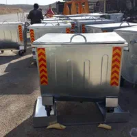 گاری گالوانیزه کد۲سطل گالوانیزه مکانیزه کد۲زباله|مصالح و تجهیزات ساختمان|شیراز, شهرک امیر کبیر|دیوار