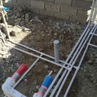 تاسیسات و خدمات ساختمان لوله کشی سرد و گرم فاضلاب