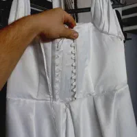 لباس عروس مزون دوز تخفیف به خریدار|لباس|قائمشهر, |دیوار