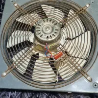 هواکش یا فن دمنده سالم ۳۵سانت در۳۵ پروانه ۳۰سانت|پنکه و تصفیه‌کنندهٔ هوا|رشت, جهاد|دیوار