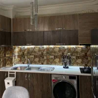 کابینت ام دی اف همراه سینک و شیر اهرمی|مصالح و تجهیزات ساختمان|رشت, نخودچر|دیوار