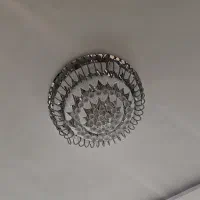 لوستر سقفی کریستالی ۱۷ شعله led دار