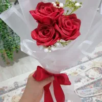 دسته گل 3 شاخه ایی شایندار