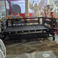 تخت سنتی صنعتی تمام فلز|صندلی و نیمکت|زنجان, |دیوار