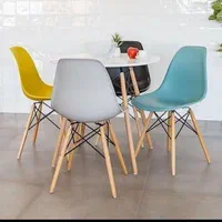 میز وصندلی فایبر کافه  ۶۳۱|میز و صندلی غذاخوری|فردیس, طالقانی|دیوار