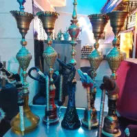 قلیان برنجی در حد نو