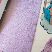 فرش فانتزی رنگ یاسی