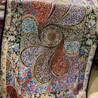 فرش قم ابریشم