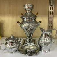 ست سماور برنج یک لیتری(دکوری)