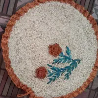 سفره حصیری کارشده