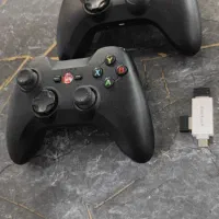 دسته بازی بی سیم کامپیوتر طرح XBOX|کنسول، بازی ویدئویی و آنلاین|اردکان, |دیوار