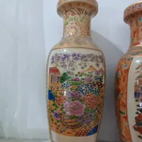 سه عدد گلدان سنتی قدیمی دکوری|کلکسیون اشیاء عتیقه|لاهیجان, شیشه گران|دیوار