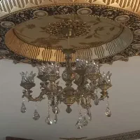 لوستر ۹ شعله در حد نو