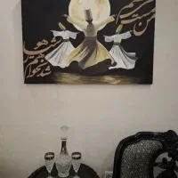 تابلو رقص سماع و کالیگرافی