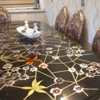 میز نهار خوری 10 نفره شیک