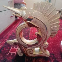 ماهی تزیینی روکش طلایی