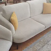 فروش مبل ۷ نفره طرح لوبیایی|مبلمان خانگی و میز عسلی|شهریار, شهرک شاهد|دیوار