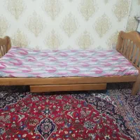 تخت یکنفره نوجوان|تخت و سرویس خواب|اصفهان, شاهزید|دیوار