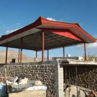 نصب شیروانی سوله اسکلت فلزی