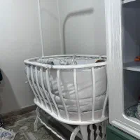 گهواره نوزاد  نو نو  اصلا استفاده نشده|تخت و صندلی بچه|اهواز, کیانپارس |دیوار