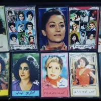 ده عدد نوار کاست قدیمی  دونه ای 80 تومان