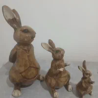 مجسمه خرگوش پلی استر