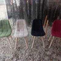 صندلی فایبر و لمسه و زین اسبی|میز و صندلی غذاخوری|زابل, |دیوار