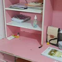 میز تحریر وصندلی چوبی