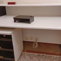 میز ۲طبقه کار و کامپیوتر بازشو و صندلی چرخ و جکدار|میز تحریر و کامپیوتر|تهران, فرمانیه|دیوار