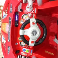 ماشین شارژی دو موتوره سالم باتری نو|اسباببازی بچه|خواف, |دیوار