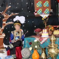 عکاسی و لباس محلی|لباس|نیشابور, خیام|دیوار