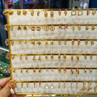 گوشواره ژوپینگ حک شده
