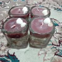 شمع آکواریومی صدف